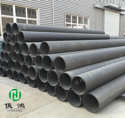 山西省HDPE双平壁钢塑复合缠绕排水管